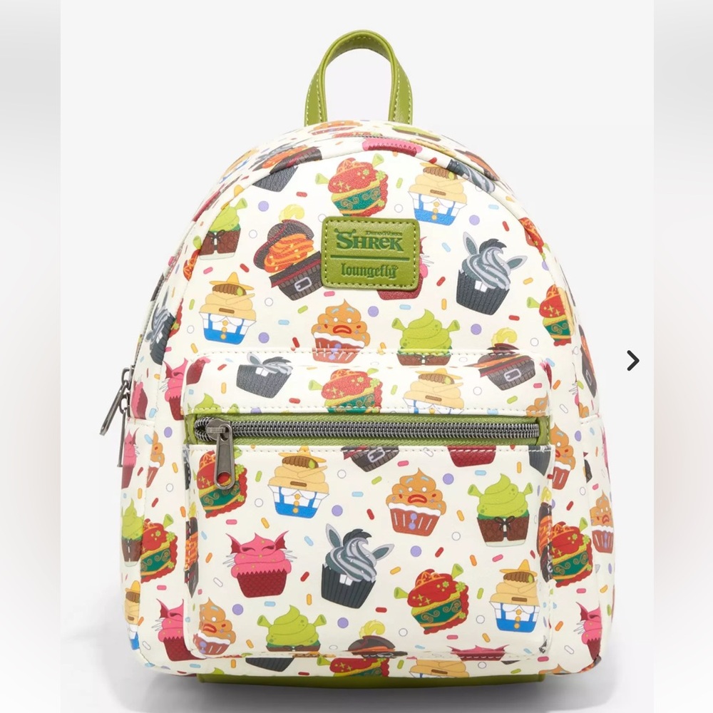 Loungefly Shrek Cupcakes Mini Backpack